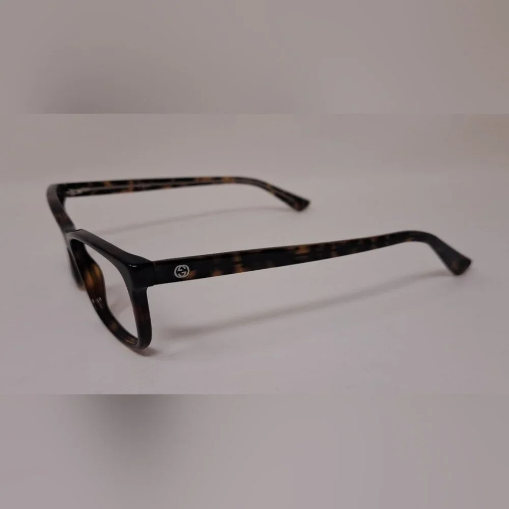 Gucci Women's Eyeglasses Frames Glasses Havana Square GG 3723 HNZ 52-14-140 - Picture 10 of 15